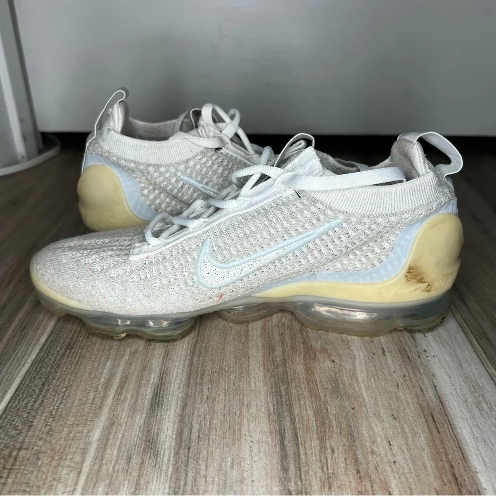 Nike Air Vapormax 2021 White Pure-Platinum Womens Sz 5.5 [DC4112-100]
